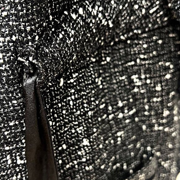 Torrid 3/4 Sleeves Lurex Tweed Blazer Front Button Jacket Adjustable Waist 3X - Picture 9 of 12